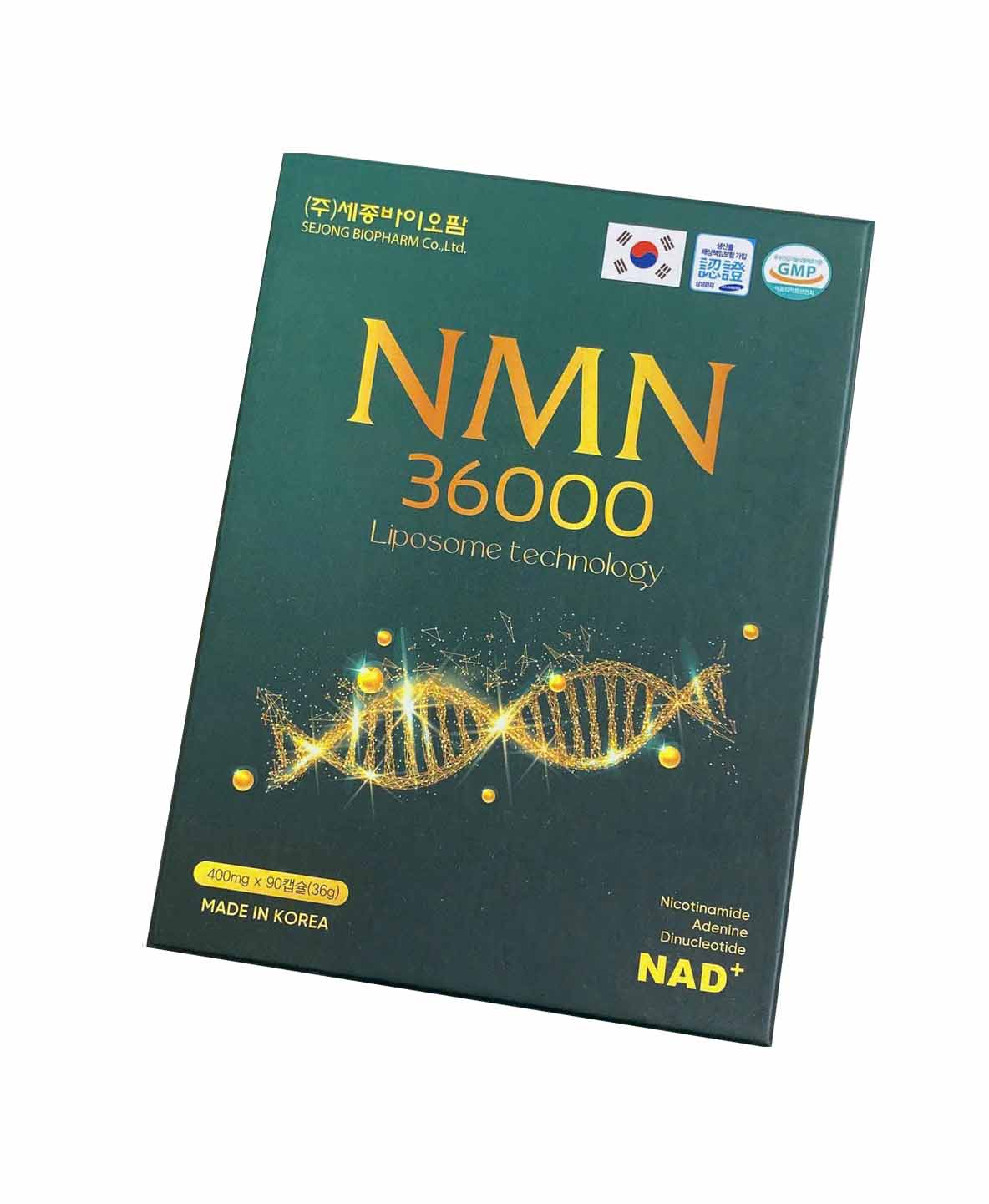 NMN 36000 Sejong Biopharm Hàn Quốc 90 viên