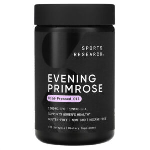 Tinh dầu hoa anh thảo Sports Research Evening Primrose 1300mg