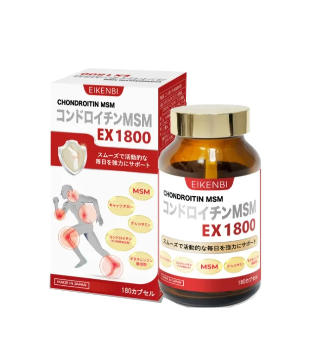 Viên bổ xương khớp Eikenbi Chondroitin MSM EX1800