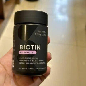 biotin max strength sports research