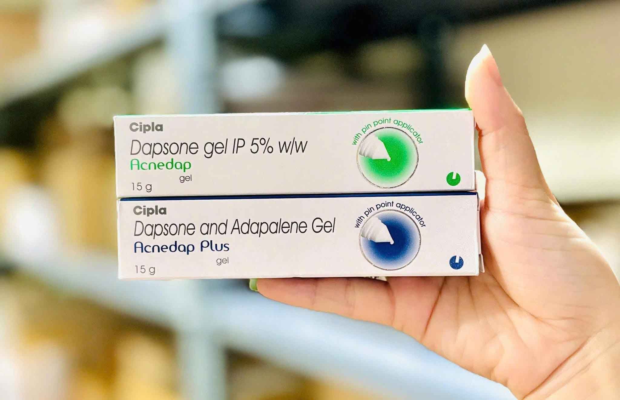 dapsone and adapalene acnedap plus cipla 15g