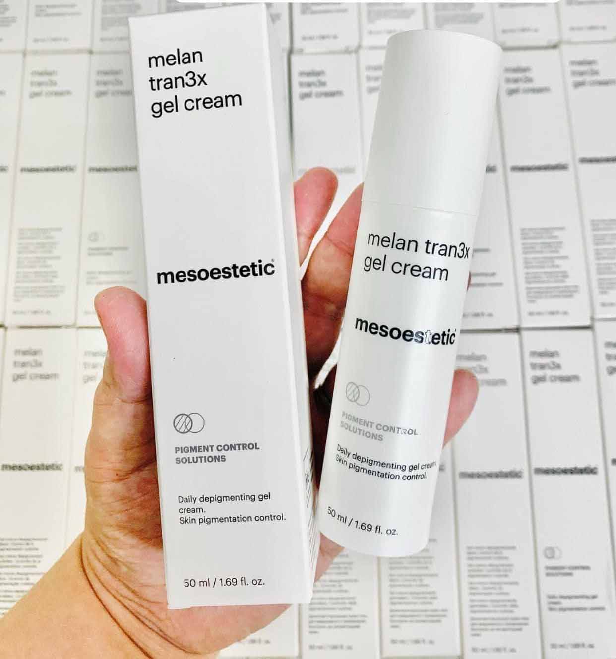 melan tran3x gel cream