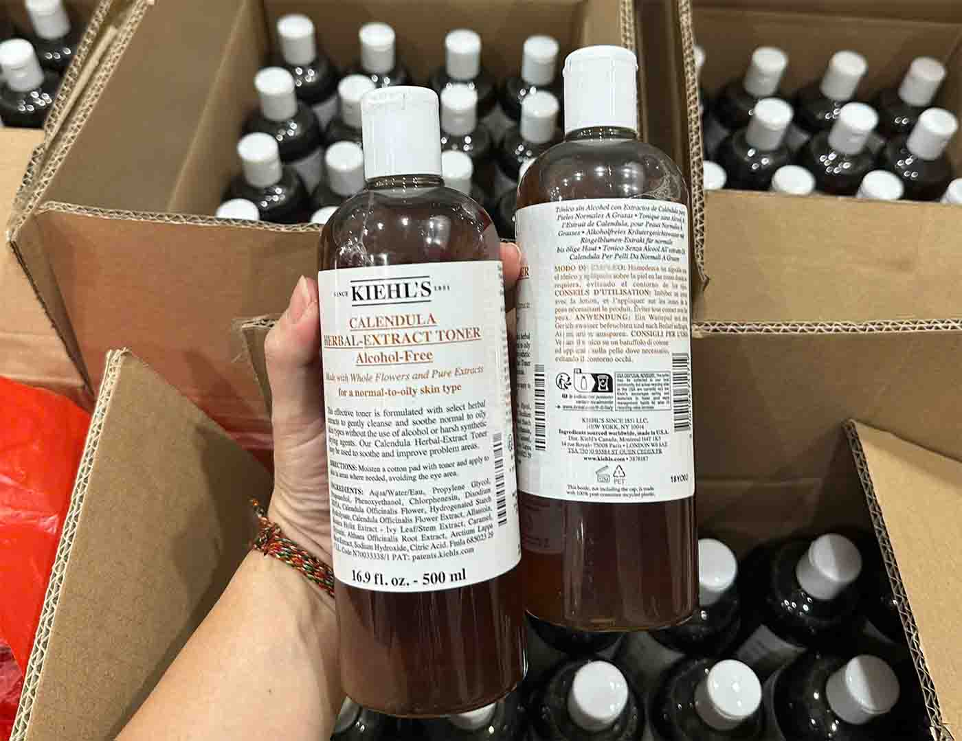 toner hoa cúc kiehl's 500ml