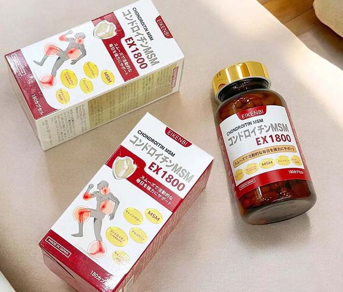 xương khớp eikenbi chondroitin msm ex 1800