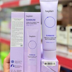 Beplain Sunmuse Tone Up & Correcting Sunscreen Lavender (Màu tím)