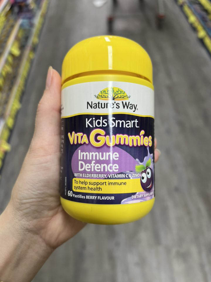 Kẹo Nature’s Way Kids Smart Vita Gummies Immune Defence
