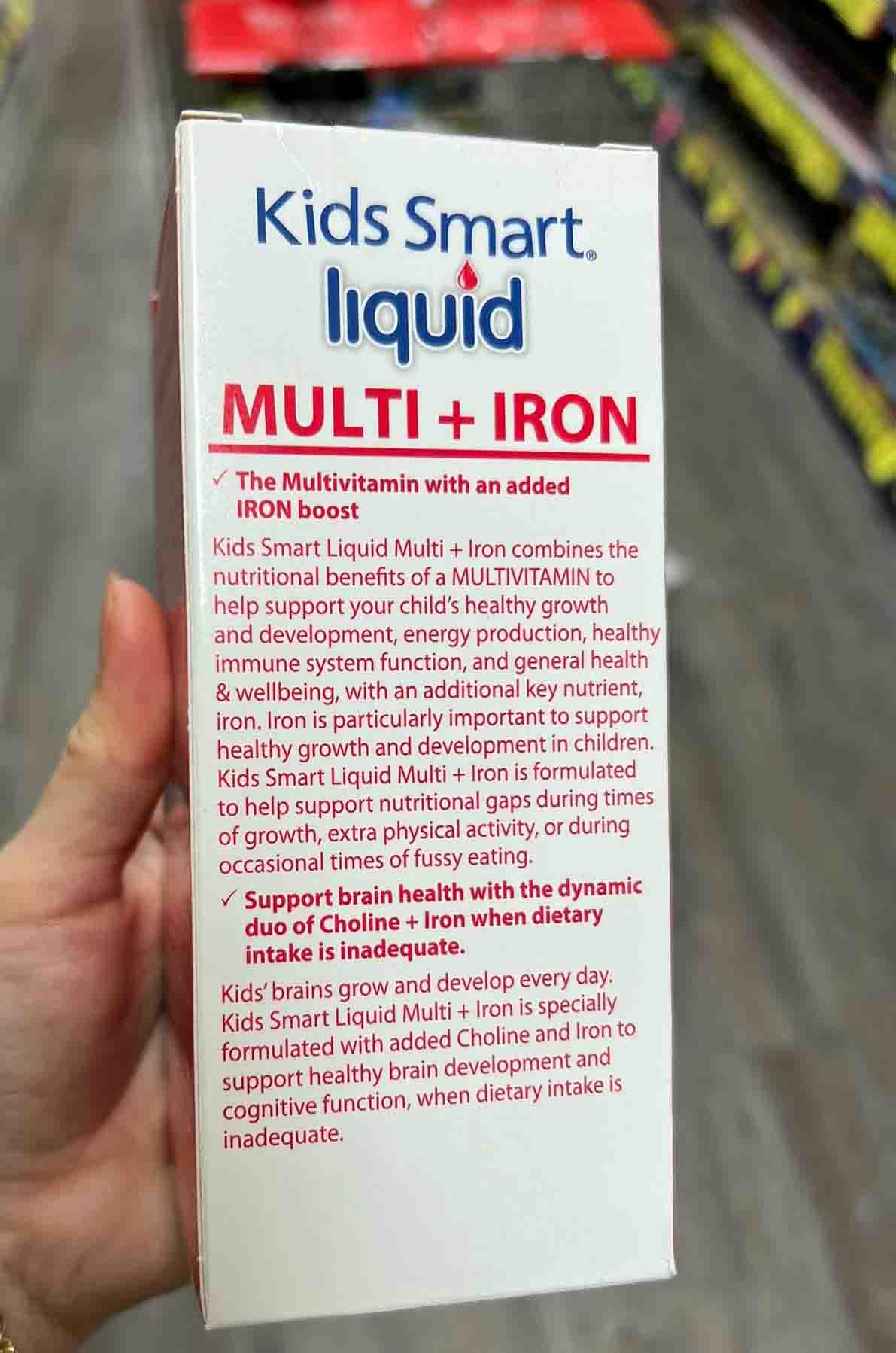 Siro Kids Smart Liquid Multi Iron Nature's Way Úc