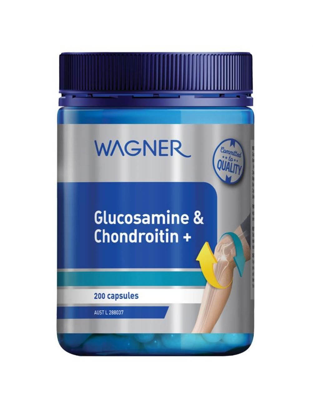 Viên hỗ trợ xương khớp Wagner Glucosamine & Chondroitin 200 Capsules