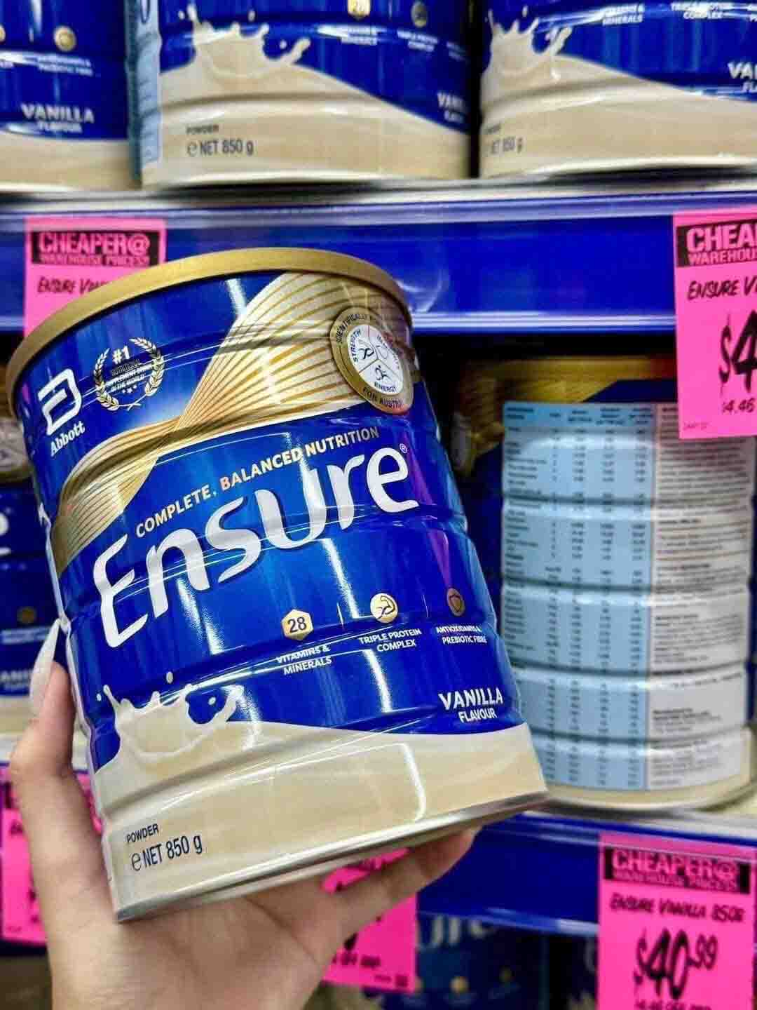 sữa ensure úc
