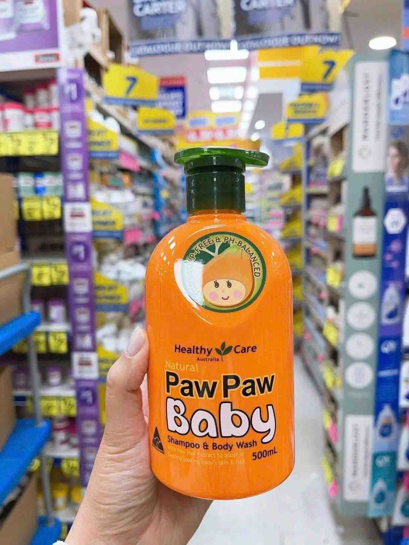 sữa tắm đu đủ paw paw