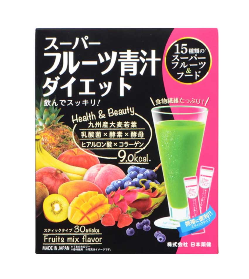 Nước ép trái cây Nippon Yakken Super Fruit Green Juice Diet