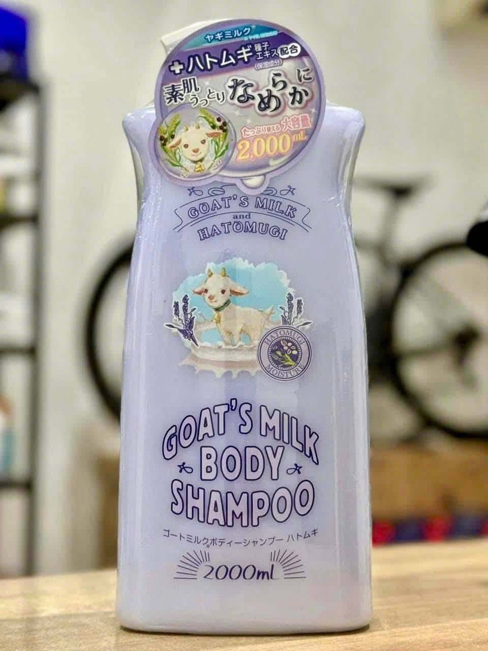 sữa tắm dê goat milk màu tím