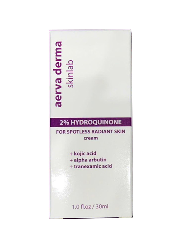 Kem hỗ trợ giảm thâm sạm Aerva Derma Skinlab Hydroquinone 2