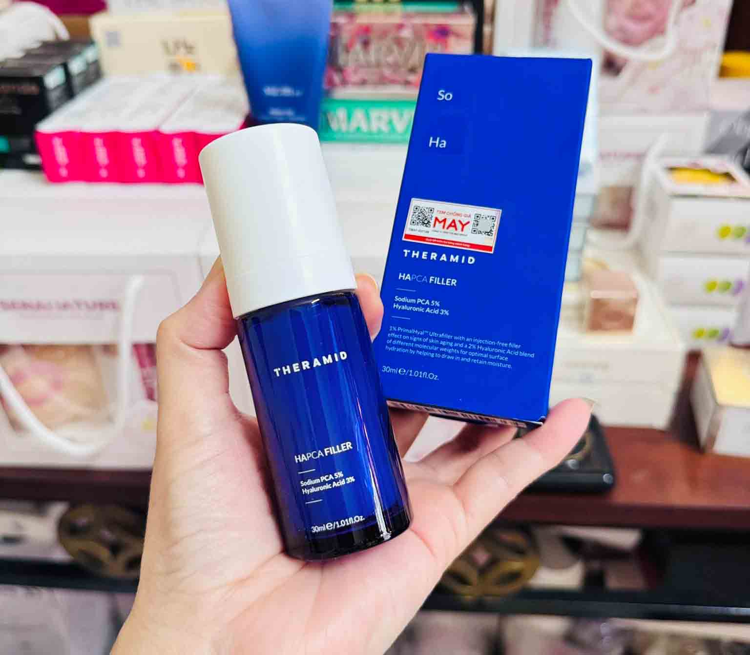 Seum giảm nếp nhăn, trẻ hóa da Theramid Hapca Filler