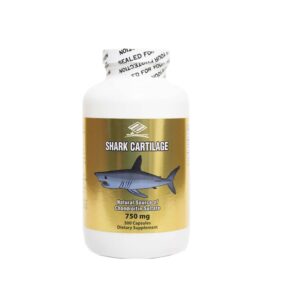 Viên sụn vi cá Nuhealth Shark Cartilage 750mg của Mỹ 300 viên