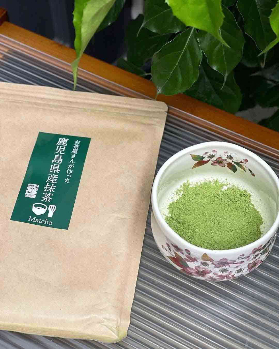 bột matcha nhật nguyên chất kagoshima