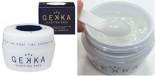 mặt nạ ngủ gekka sleeping pack