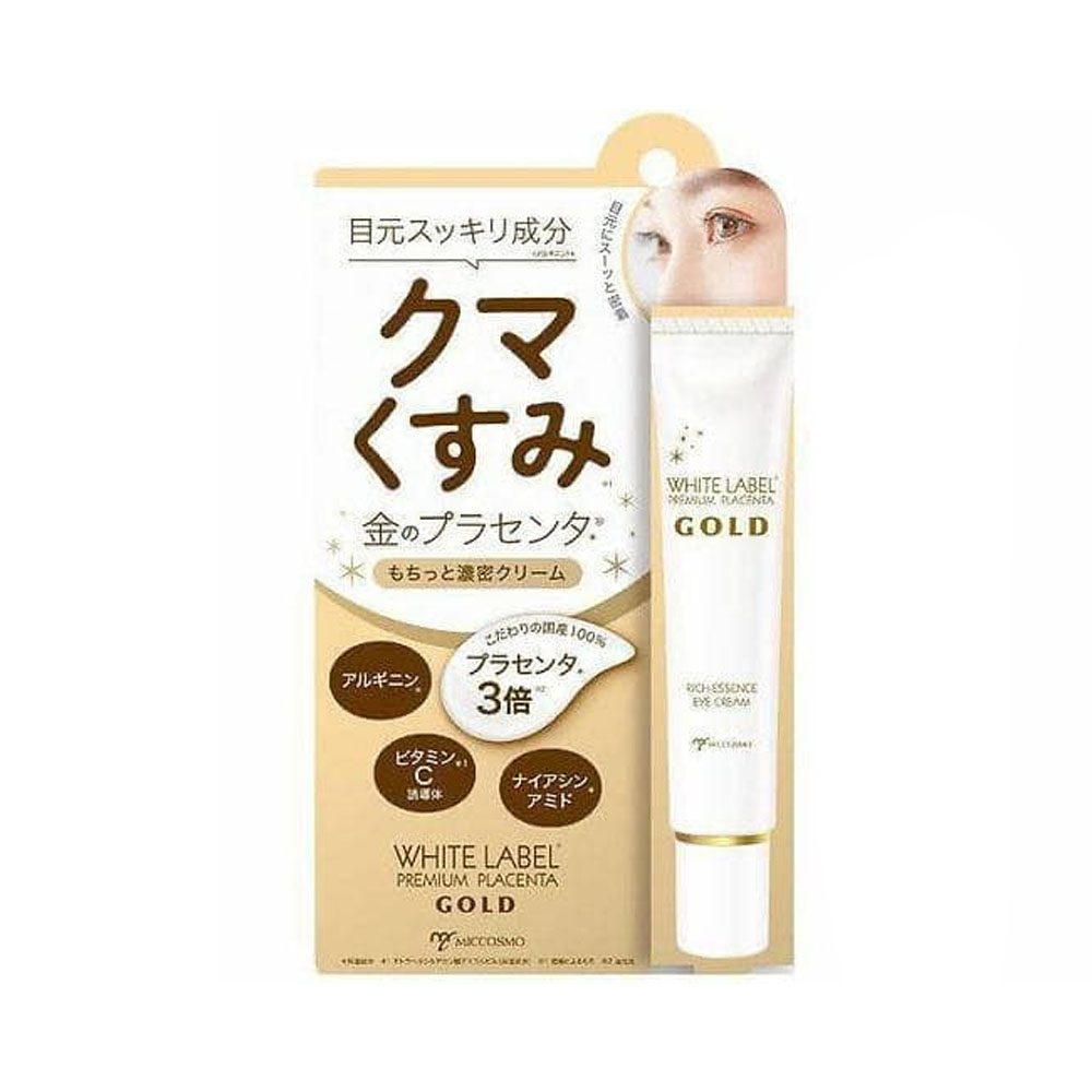 Kem mắt Miccosmo White Label Premium Placenta Rich Gold Eye Cream 25g