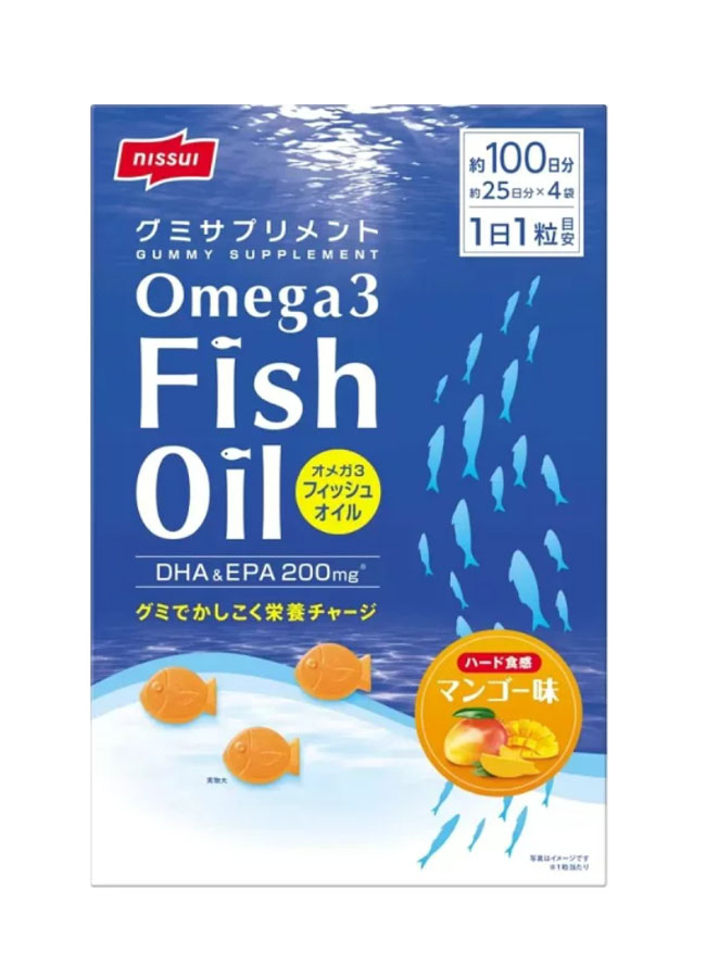 Kẹo dẻo bổ sung Omega 3 Fish Oil Nissui