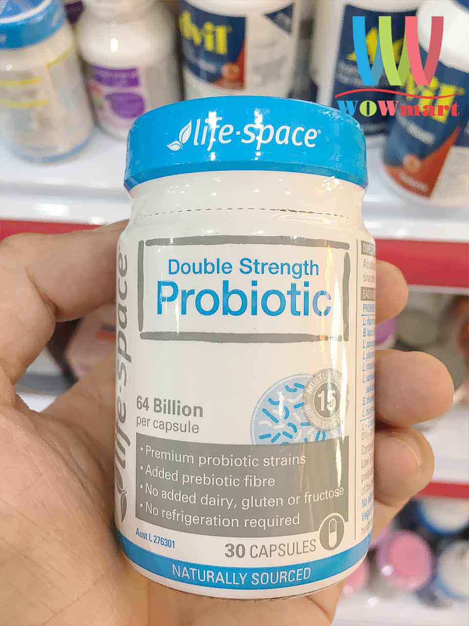 Men vi sinh Life Space Double Strength Probiotic