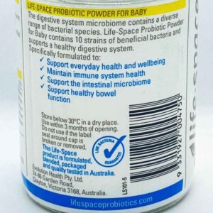 Men vi sinh Life Space Probiotic Powder For Baby
