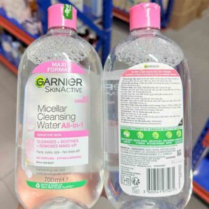 Nước tẩy trang Garnier hồng Garnier màu hồng 700ml