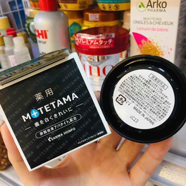 bột tẩy trắng răng nhật bản