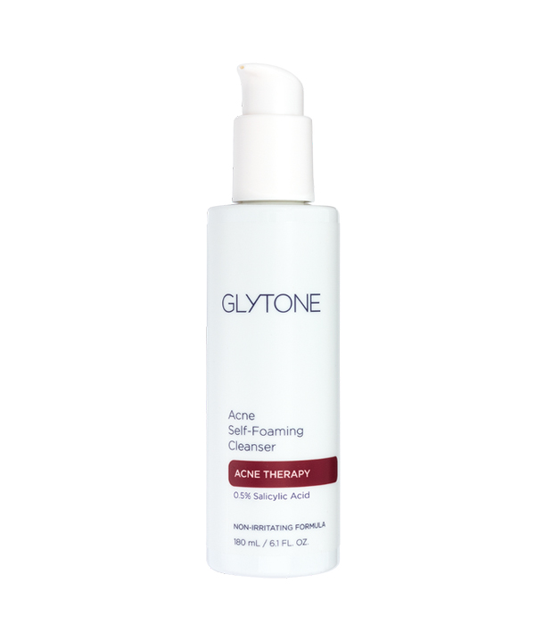 glytone acne self foaming cleanser