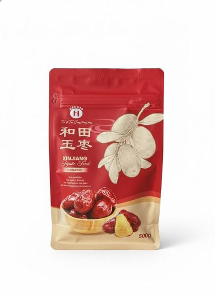 Táo đỏ Tân Cương Xinjiang Jujube Fruit Organic Hao Hao