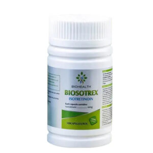 Viên uống hỗ trợ giảm mụn Biosotrex Isotretinoin Biohealth