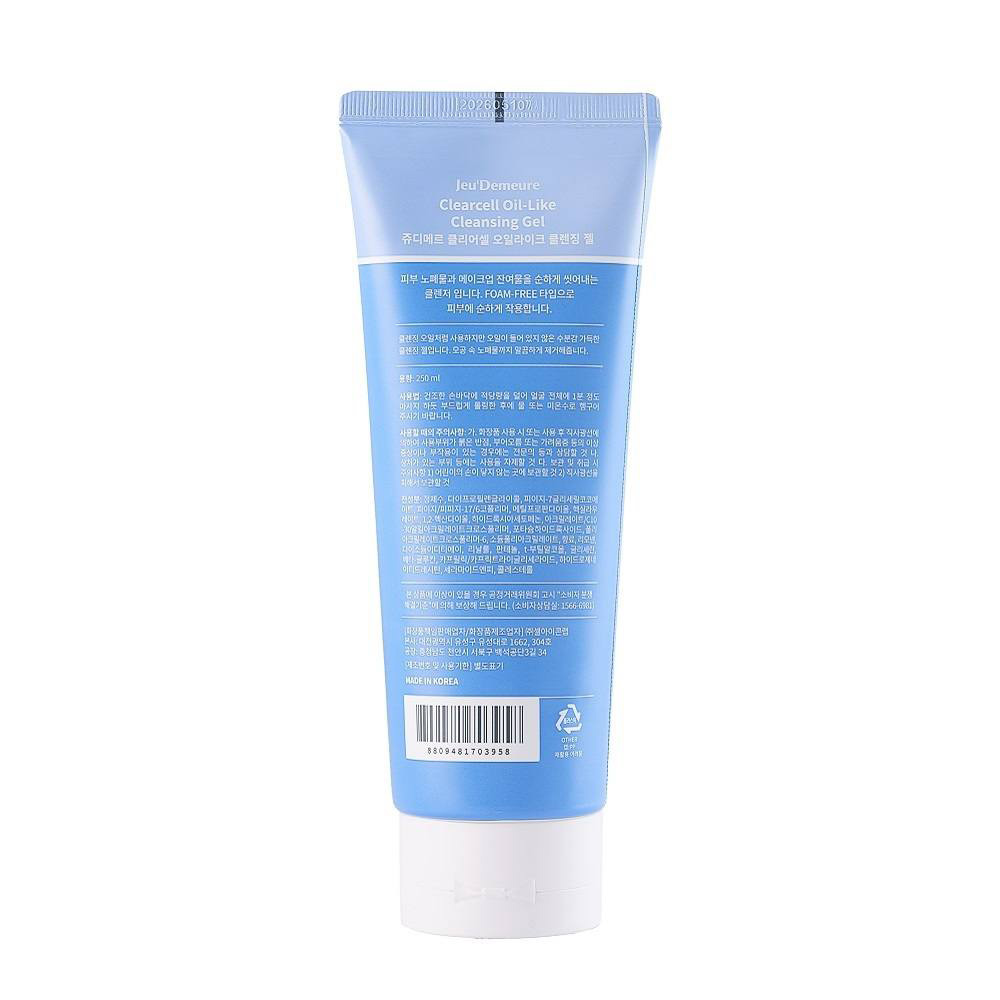 Sữa rửa mặt Jeu Demeure Clearcell Oil-like Cleansing Gel