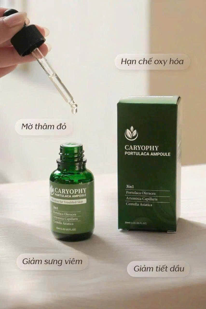 caryophy serum trị mụn