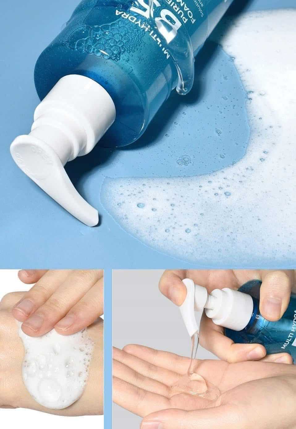 multi hydra b5 purifying foaming gel