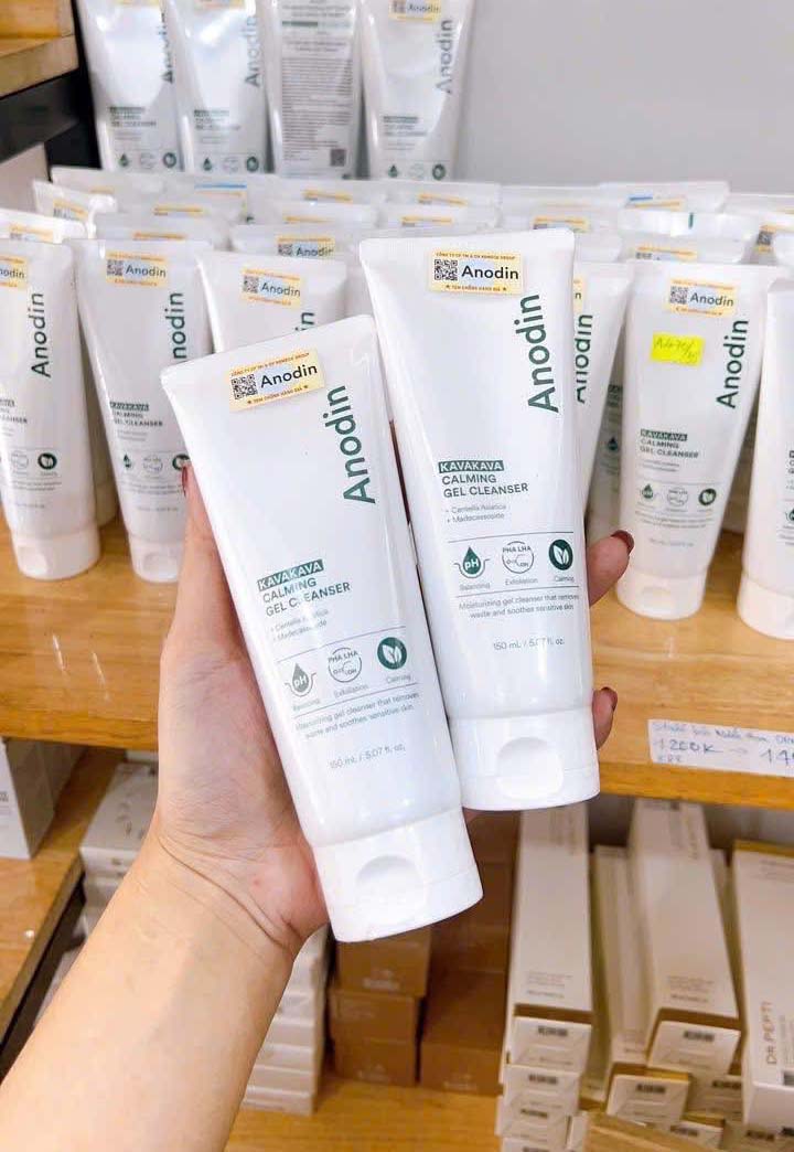 sữa rửa mặt Anodin Kava Kava Calming Gel Cleanser