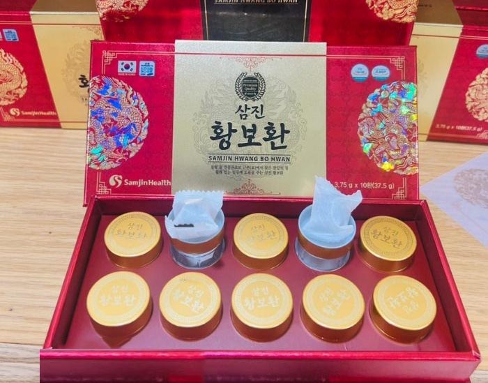An cung hoàng hoàn Samjin Hwang Bo Hwan 10 viên