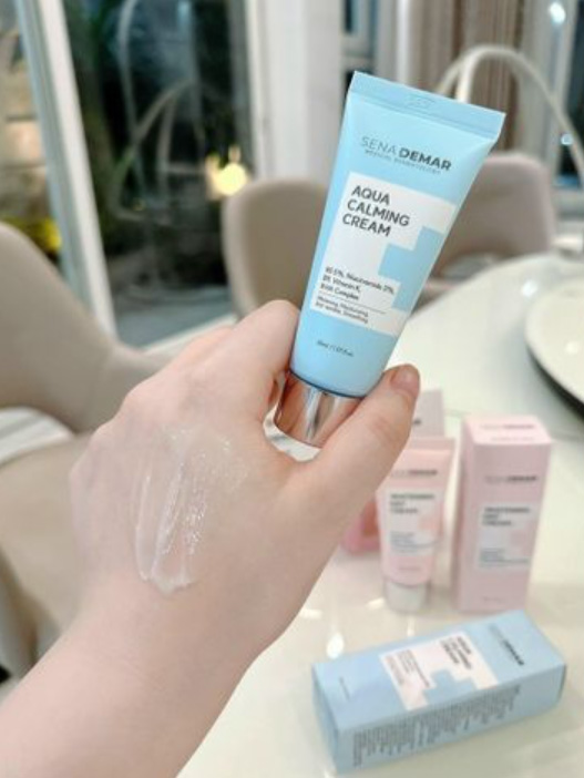 Kem dưỡng ẩm phục hồi Sena Demar Aqua Calming Cream