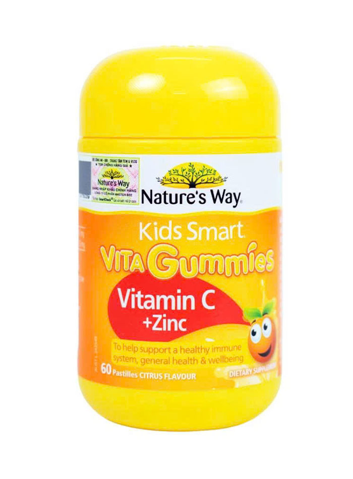 Kẹo dẻo Nature's Way Vita Gummies Vitamin C Zinc