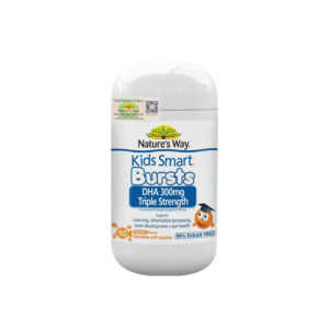 Viên nhai Nature's Way Bursts DHA 300mg Triple Strength