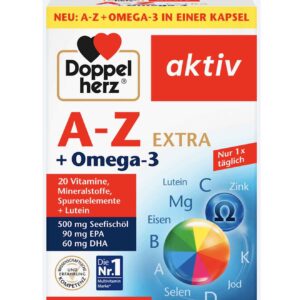 Vitamin tổng hợp Doppelherz A-Z Extra Omega 3