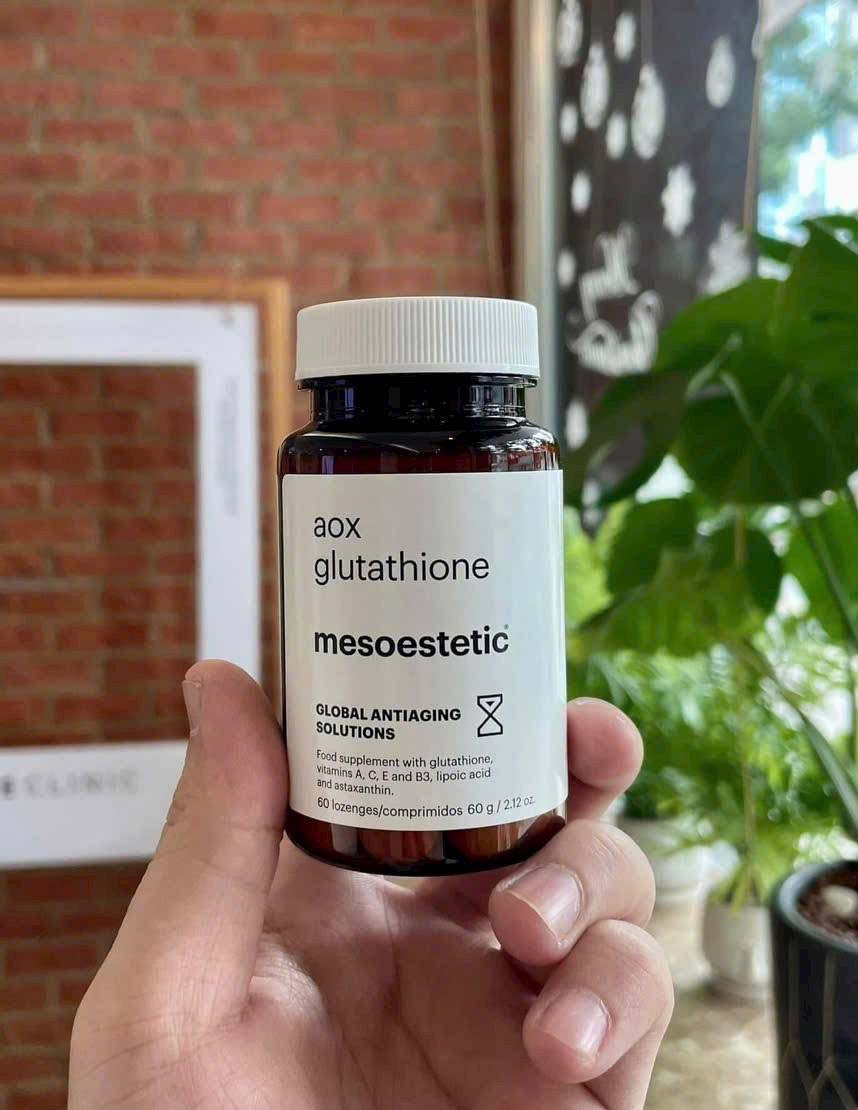 aox glutathione mesoestetic