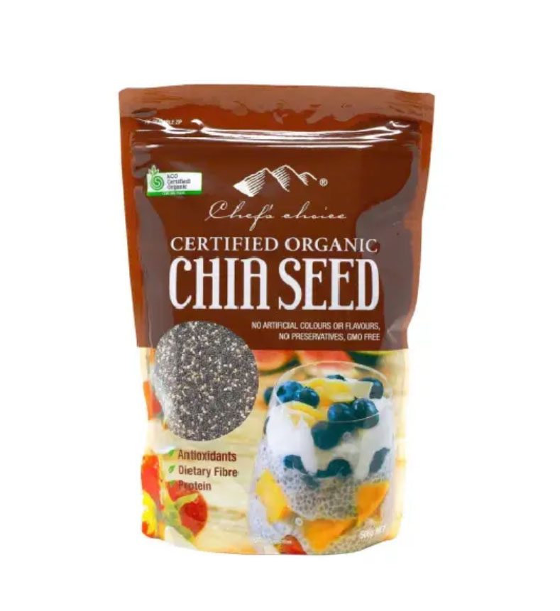 hạt chia úc hữu cơ 500g