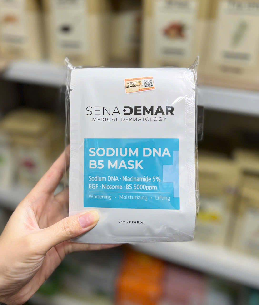 mặt nạ sena demar sodium dna b5 mask