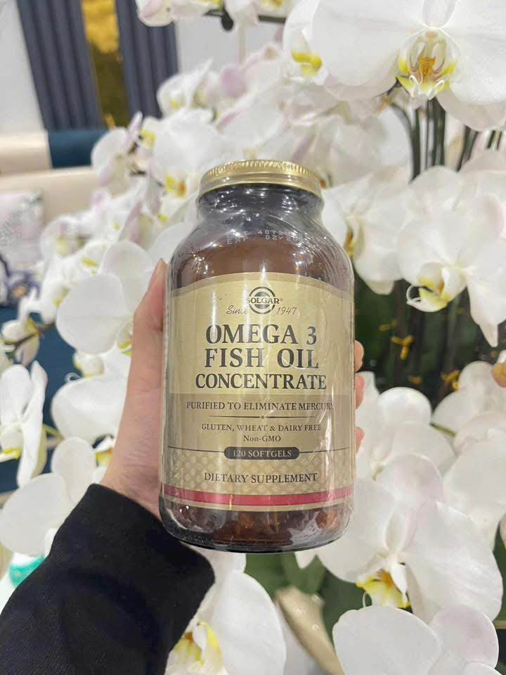 omega 3 fish oil concentrate solgar
