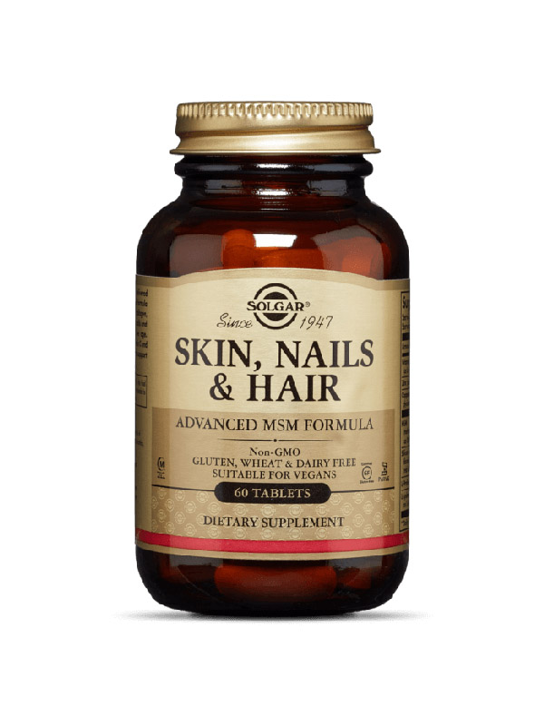 solgar skin nails and hair advanced msm formula