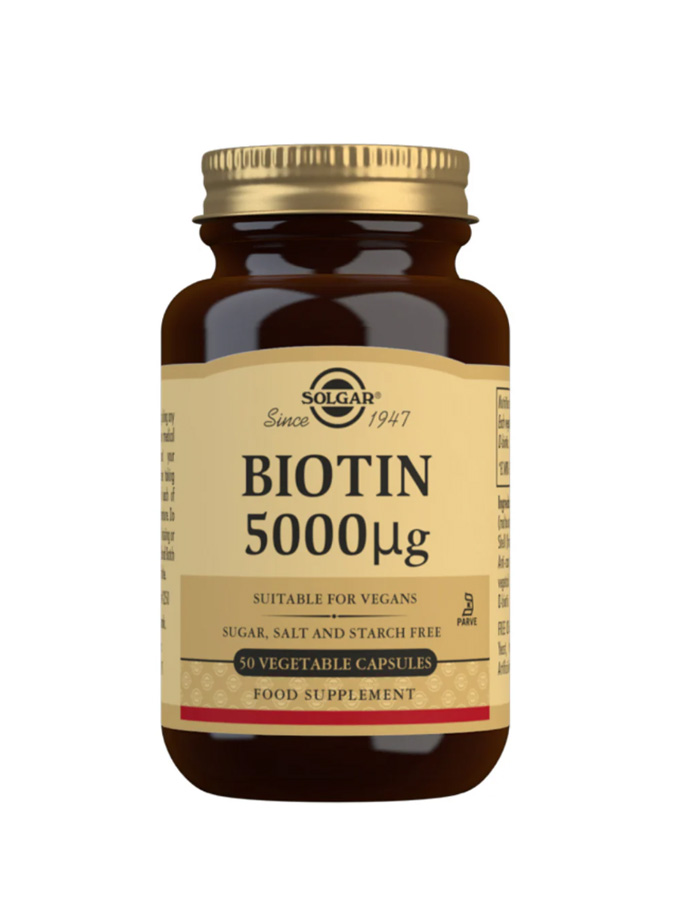 solgar super potency biotin 5000 mcg