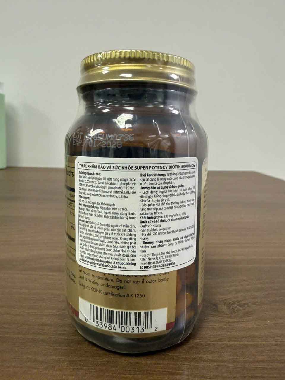 super potency biotin 5000 mcg