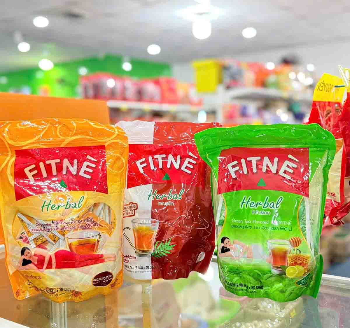 trà fitne herbal giải độc giảm cân