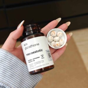 viên ngậm trắng da mesoestetic