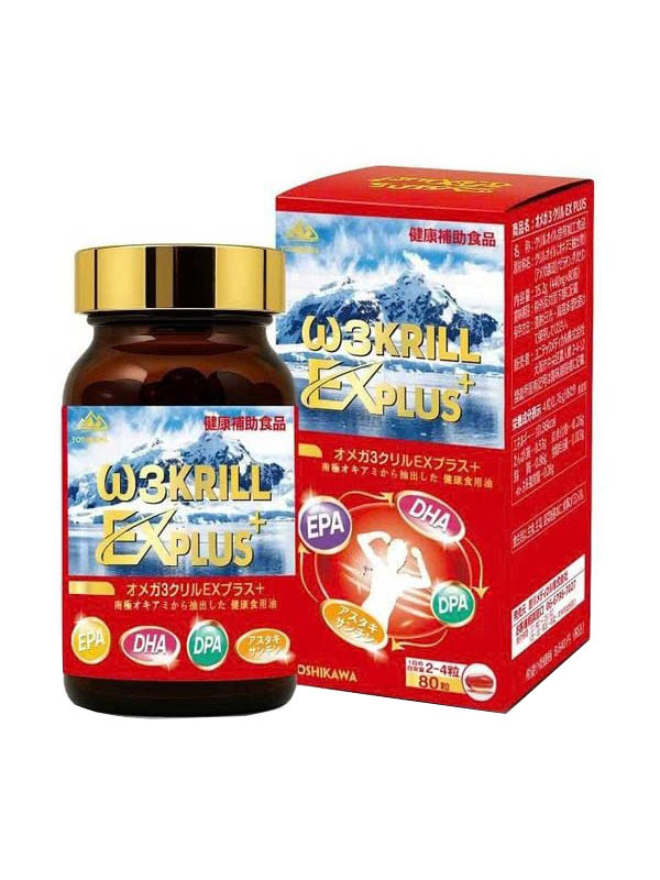 Dầu nhuyễn thể Yoshikawa Omega 3 Krill Ex Plus