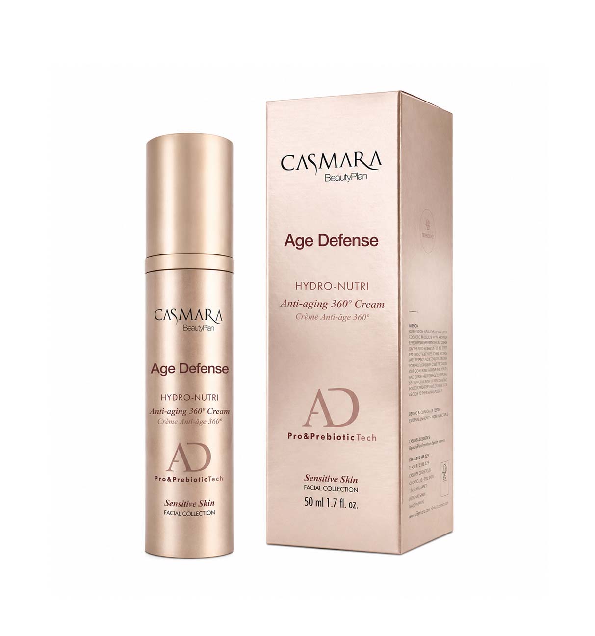 Kem chống lão hóa Casmara Age Defense Hydro Nutri Anti Aging 360
